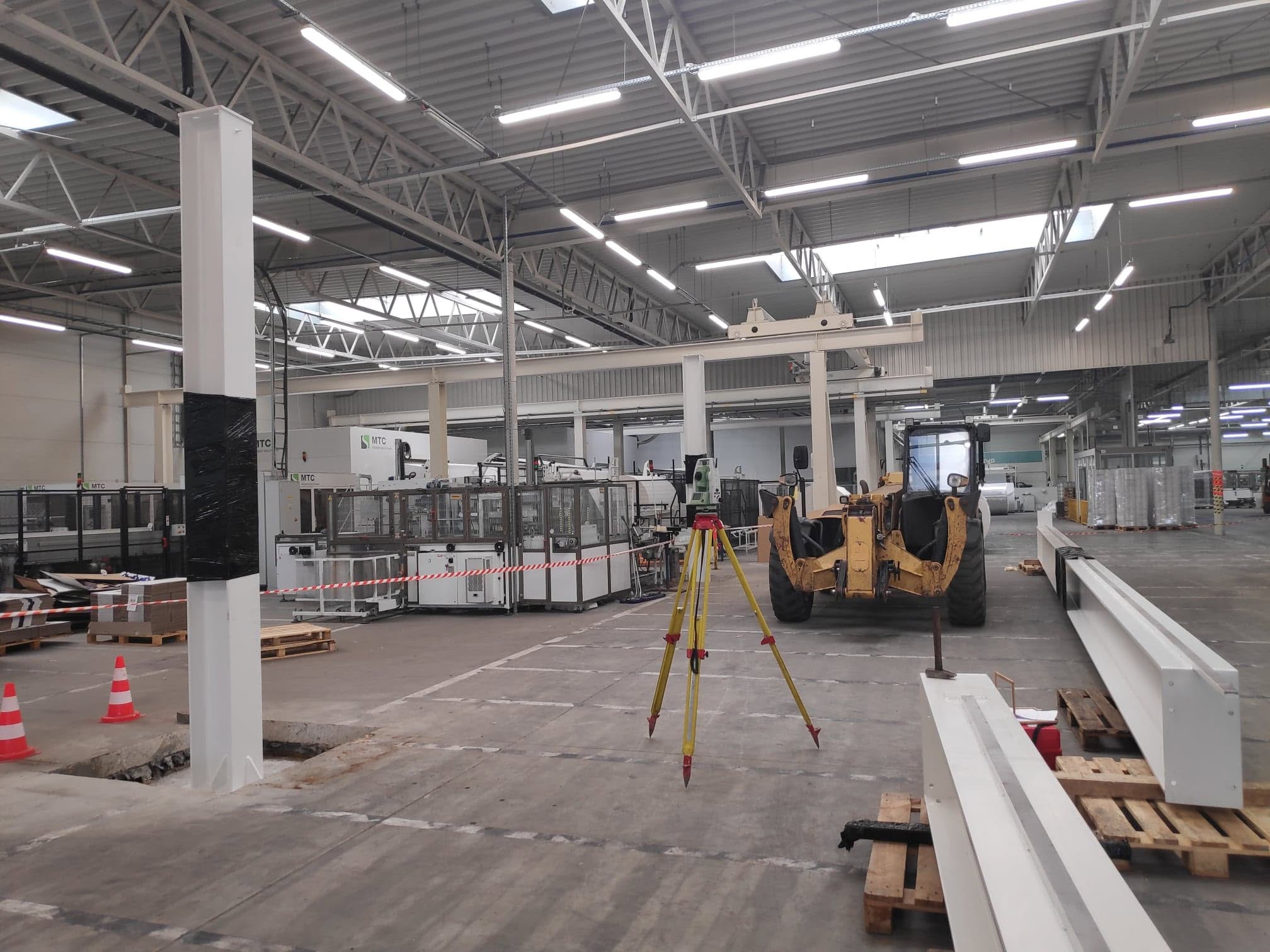 Geodezyjna obsługa inwestycji przemysłowych i hal