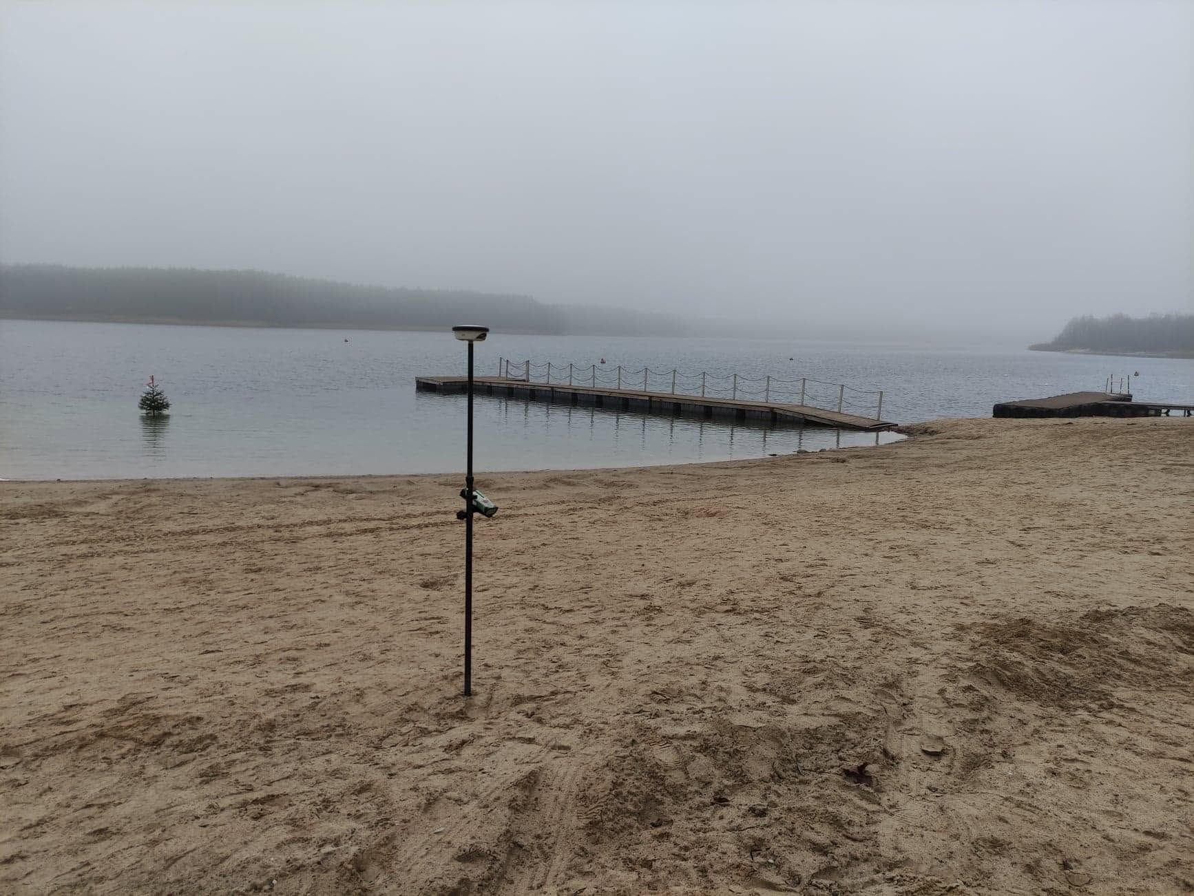 Sporządzanie mapy do celów projektowych odbiornikiem GNSS w Koninie